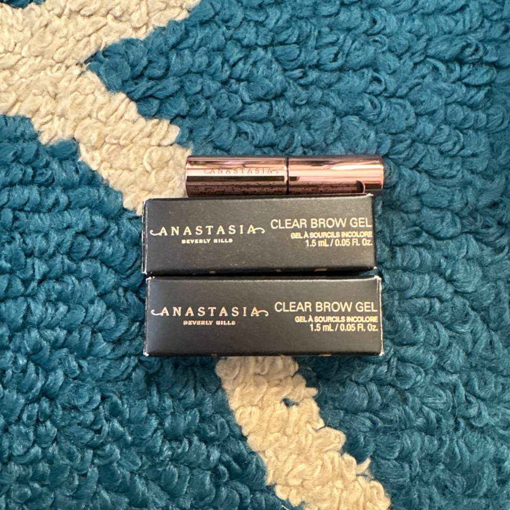 anastasia Beverly  Hills Clear Brow Gel Minis Set of 2 New With Box